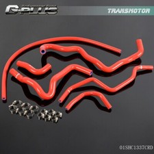 Fit For Honda Civic D17 1.7l 2001-2005 Red Silicone Radiator Hose Clamps Kit Fit For Honda Civic D17 1.7l 2001-2005 Red Silicone Radiator Hose Clamps Kit