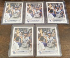 Mookie Betts Gavin Lux 2022 Topps Series 2 High Five Highway #505 Lot (5)