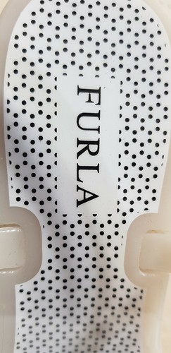 Furla, Itailian with Gold Heel & Buckle, Side Bow, Size IT 36, US 6, AU 5.5 - Picture 8 of 9