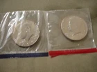 1987 D & P Kennedy Half Dollars F/ USA Mint Set. "P" Coin Error F/Mint 0 S&H