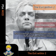 The Evil Within 2 (PS4 Mod) - Max Gel/Weapons Parts/Components