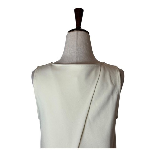 Rag & Bone Shirt Women XS Ivory Almond Harper Split Back Top Streetwear NWOT - Picture 6 of 11