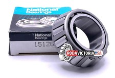 National 15126 Made in USA Tapered Roller Bearing Single Cone