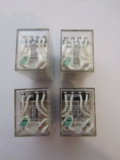4 x OMRON MY4N 24VDC  3 A  150 VAC POWER RELAYS UNUSED