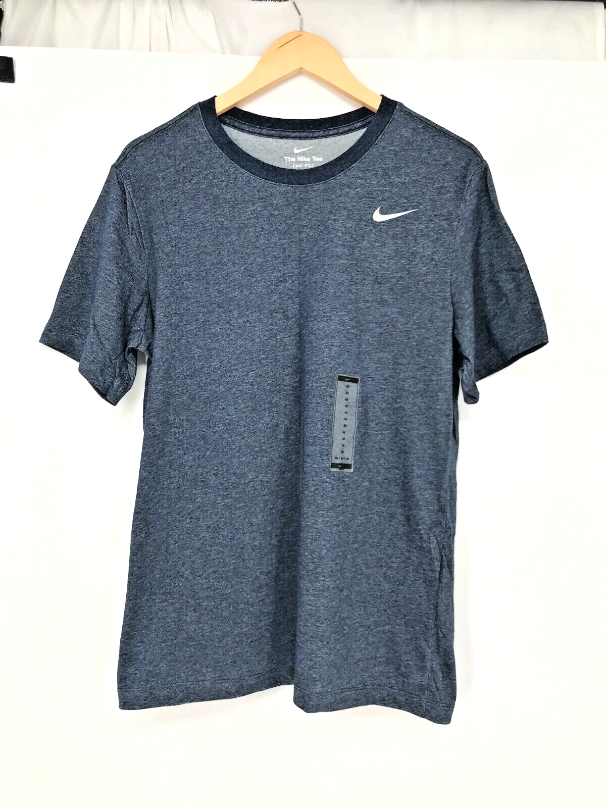The Nike Tee Mens Pro Dri Fit Reset Training T-Shirt Blue Dri-Fit Athletic M