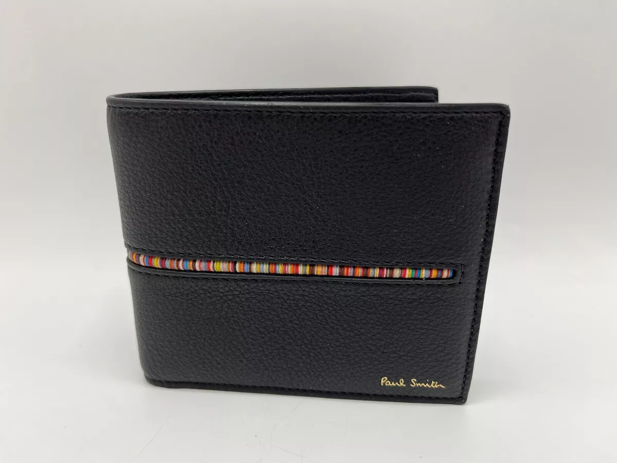 paul smith wallet black