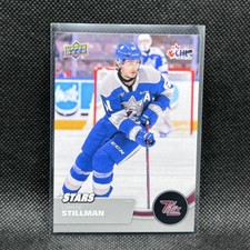 Chase Stillman #332 Stars 2021-22 CHL Upper Deck Hockey Petes RC
