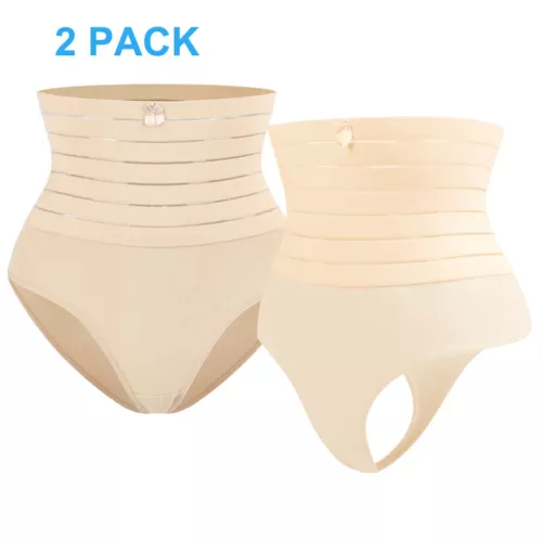 Women Pull Me In Hold In Tummy Control Knickers Body Shaper Shapewear Soft Panty - Picture 42 of 44