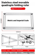 Shaped Ruler Shaped Measurement Tile Position...