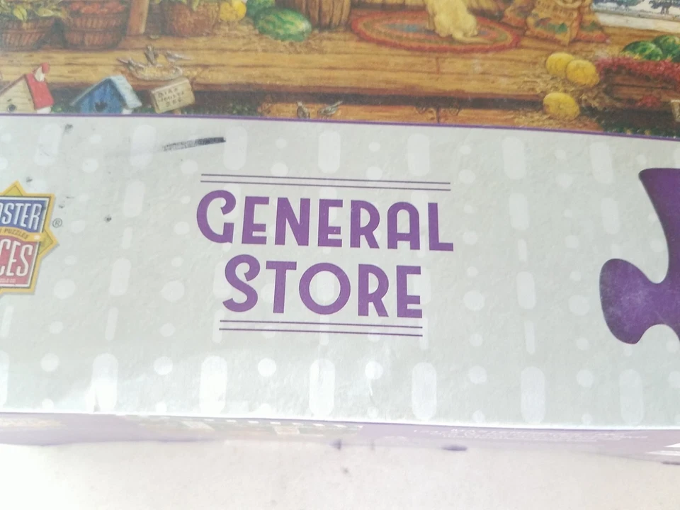 General Store Puzzle 1000 Pieces Masterpieces Sealed 705988998591 - Image 3 of 4