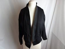 Zara Women Black Wrap Jacket Size M