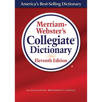 Merriam-Webster Collegiate Dictionary, Eleventh Edition, Laminated Hardcover