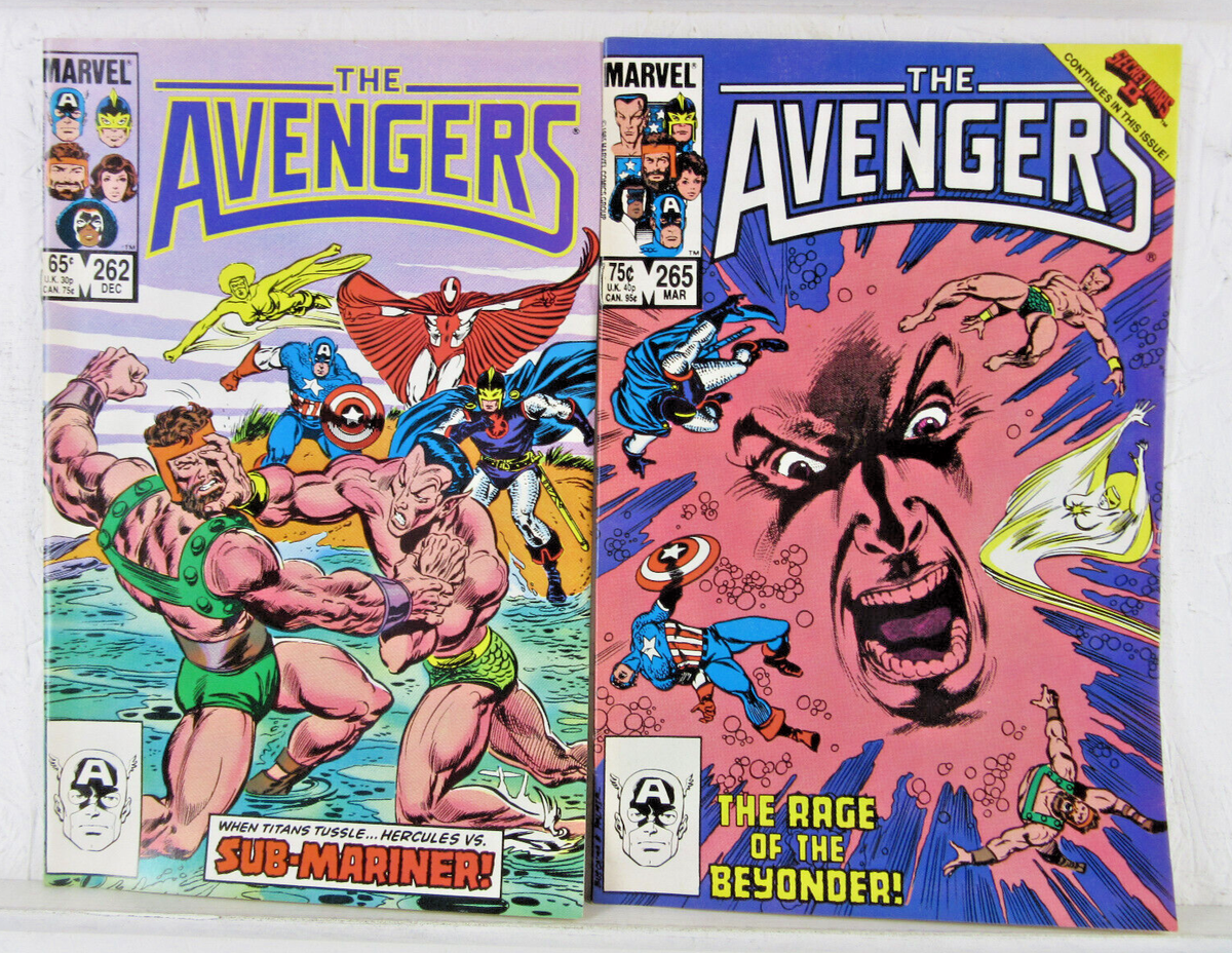 AVENGERS #262 265 * Marvel Comics Lot * 1985 | eBay