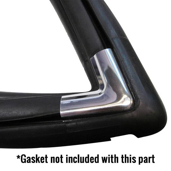 Chevrolet 1973-1987 camioneta pickup C K V 10 20 30 ventana trasera cromo tira de bloqueo Foto 2 de 3