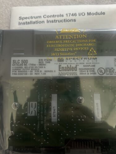 Spectrum controls 1746sc-INO4vi Series:C - Picture 2 of 2