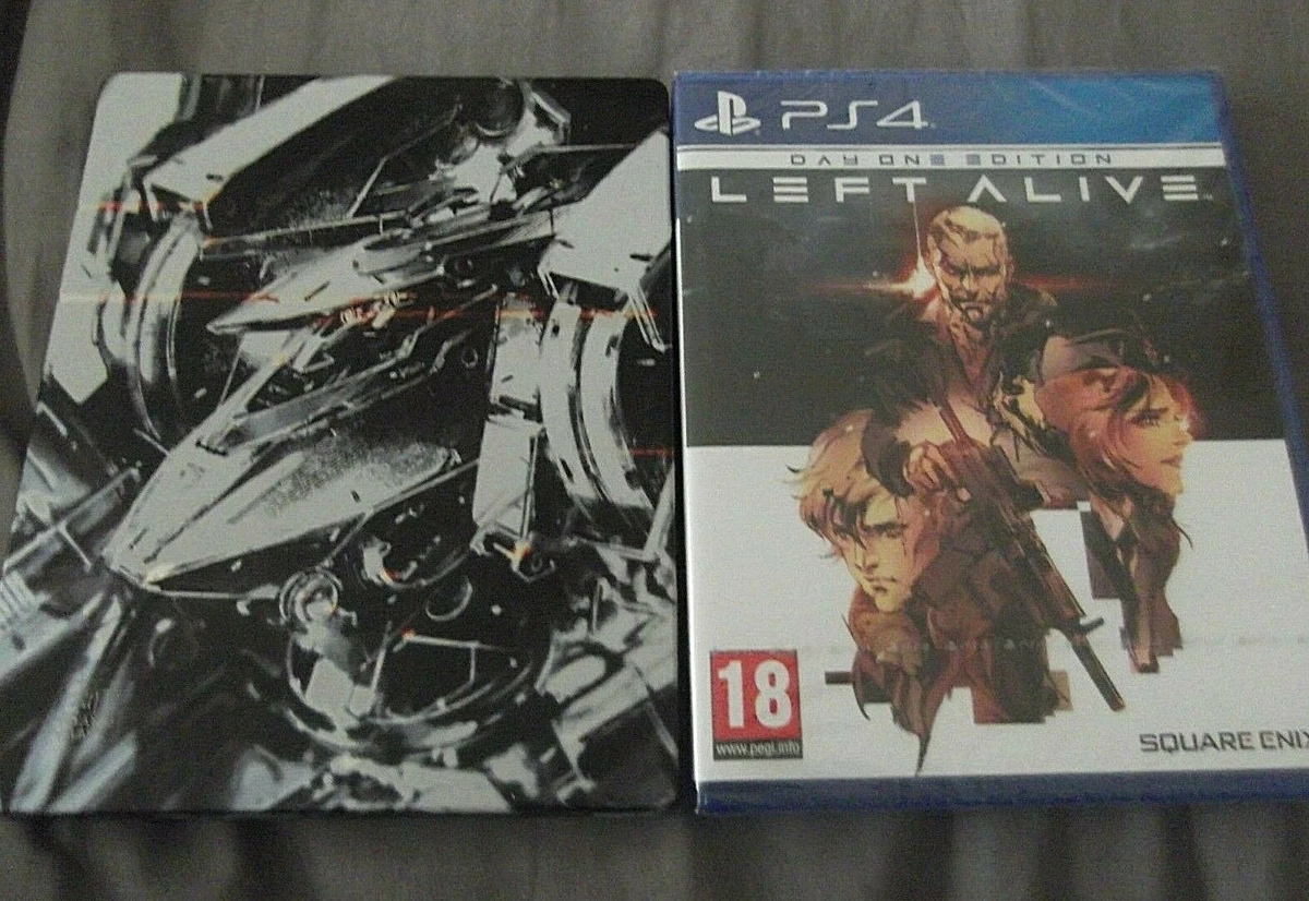 Left Alive Day One Edition PS4 Plus Steelbook Brand New