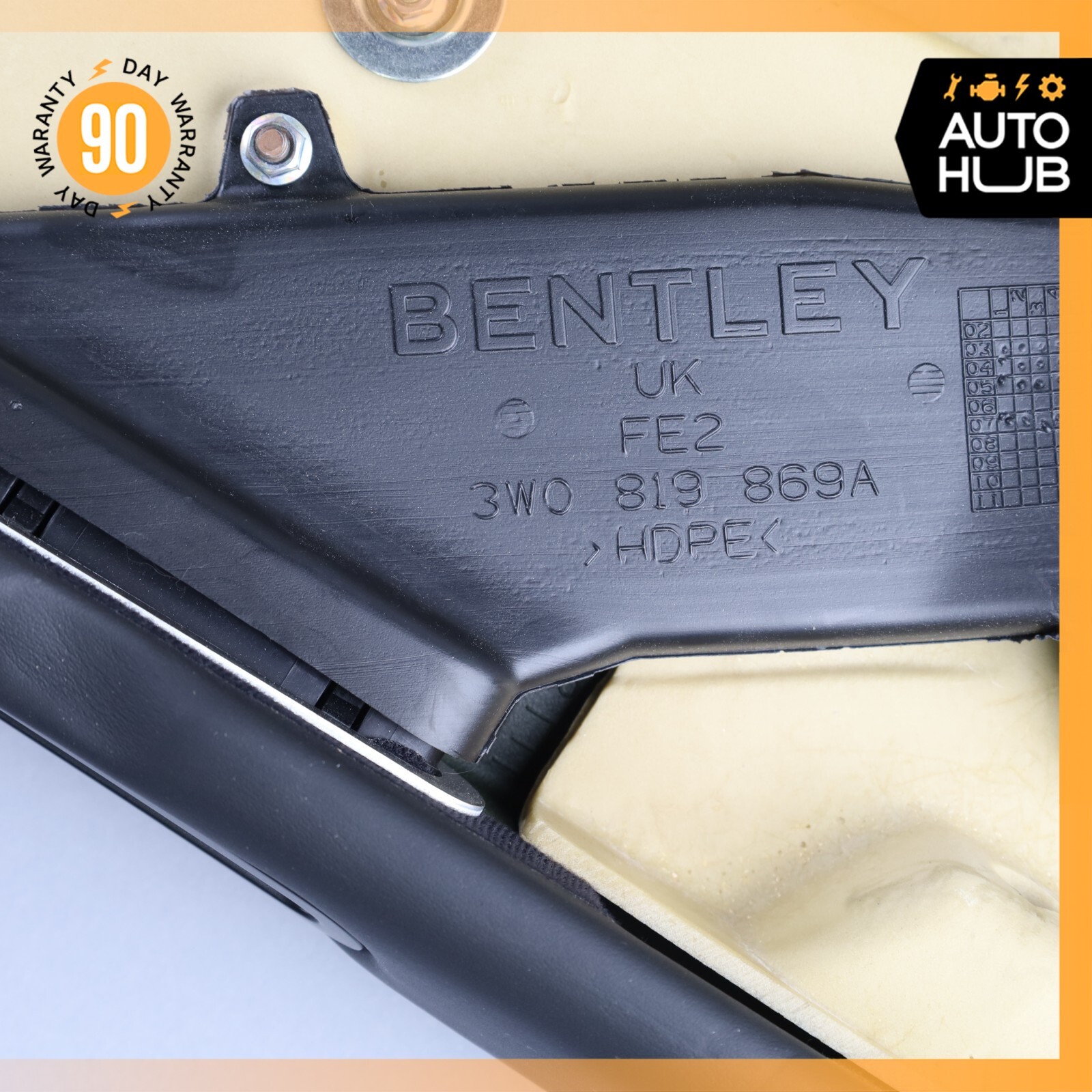 07-11 Bentley Continental GTC Left Driver Side Interior Door Panel OEM 63k