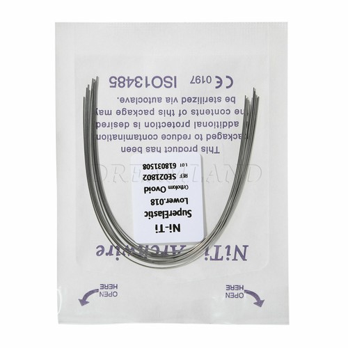 Dental Orthodontic Bracket Braces Roth/MBT 345 Hooks /Super Arch Wire Niti Round - Picture 115 of 167