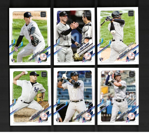 2021 Topps Update Series - NEW YORK YANKEES 12 Card Team Set - Picture 2 of 2