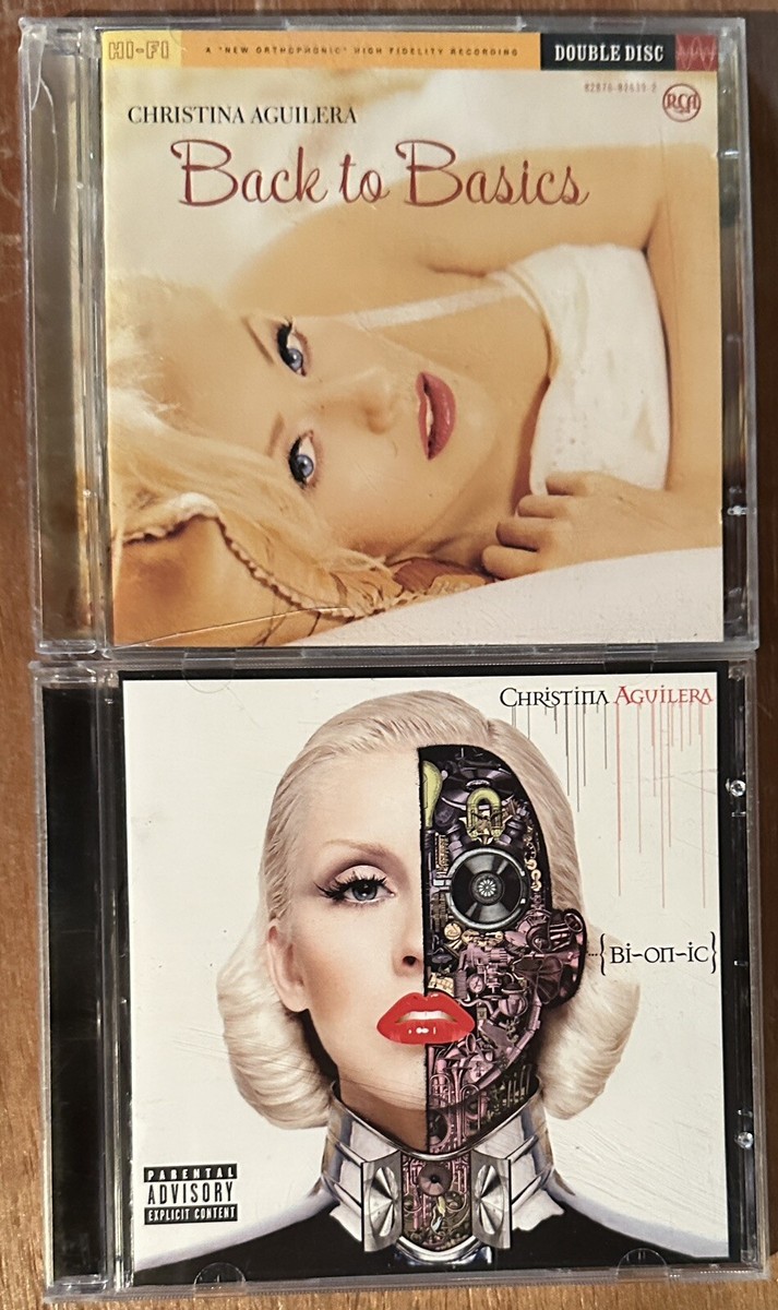 Christina Aguilera 2 CD Lot: Back To Basics & Bionic | eBay