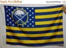 Buffalo Sabres Hockey Flag or Banner Stars & Stripes 3' x 5' US SELLER