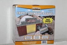 MENARDS O SCALE CRIPPLE CREEK  SAND AND GRAVEL WITH  TRUCK