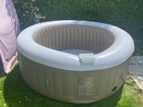 Whirlpool aufblasbar Outdoor Home Deluxe SPLASH beige, 6 Personen, 208cm - Bild 2 von 23