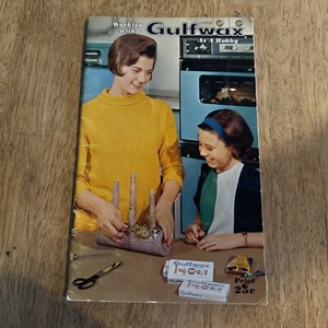 Working With Gulfwax As A Hobby Craft Booklet Advertising