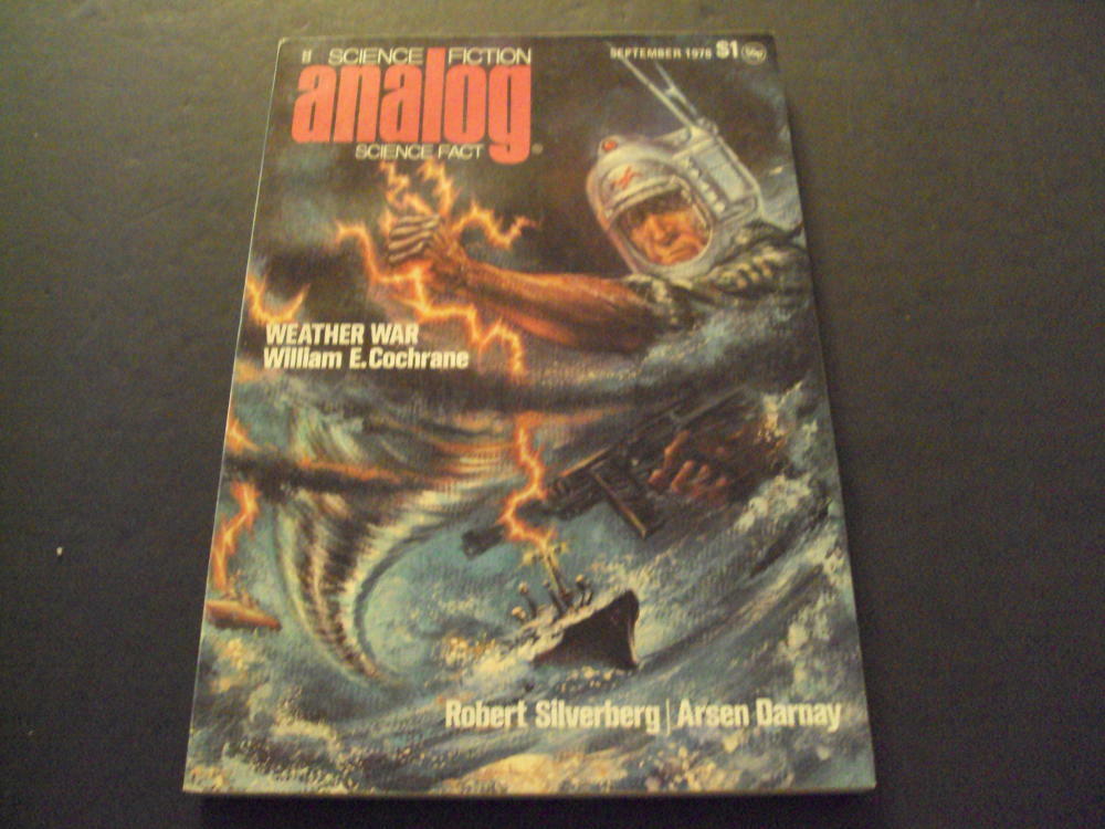 Analog Science Fiction Sep 1976 Cochrane, Silverberg, Darnay ID:49046