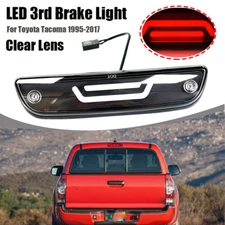 Clear LED Third 3rd Rear Brake Stop Tail Light Lamp For 1995-2017 Toyota Tacoma
