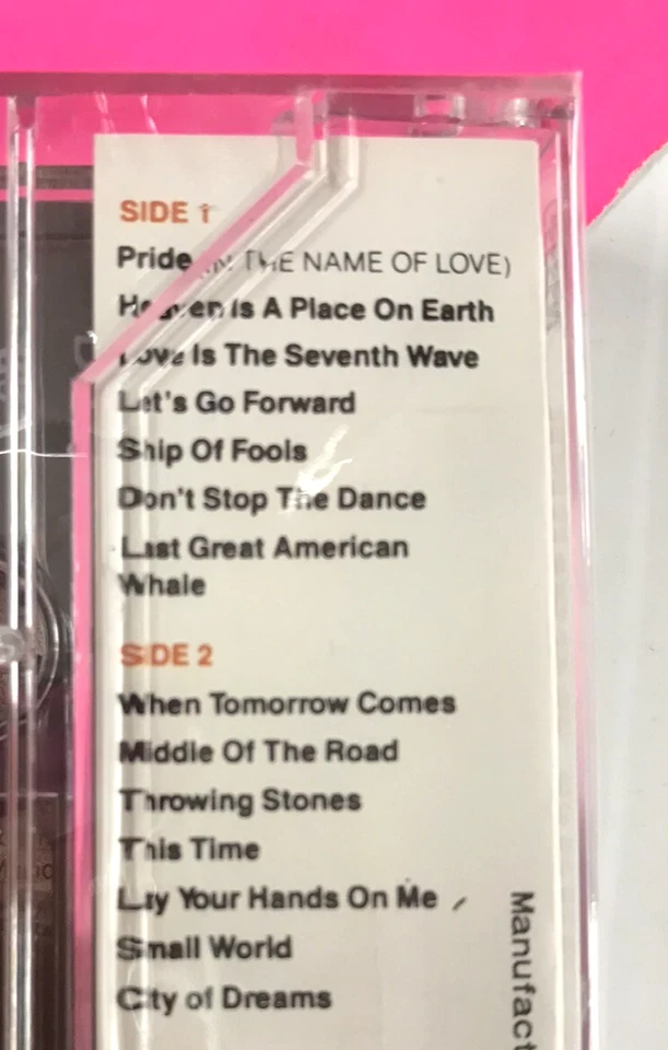 Various GREENPEACE RAINBOW WARRIORS (1989) NEW SEALED CASSETTE NEW #1644 - Image 4 of 4