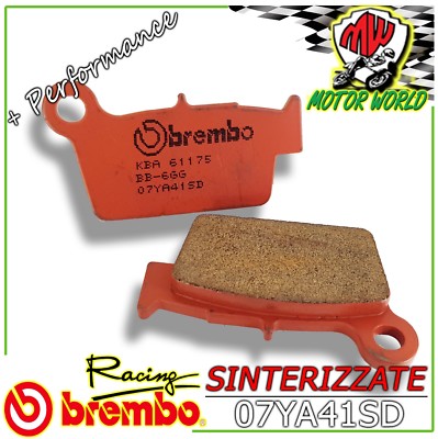 07YA41SD Beläge Brembo Sinter Hinten Gas Ec 2T R 250 2018>