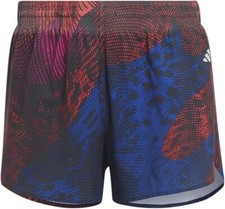 Adidas Elite Adizero Running Split Shorts Black Lucid Fuschia Sz Small 3" HM4331