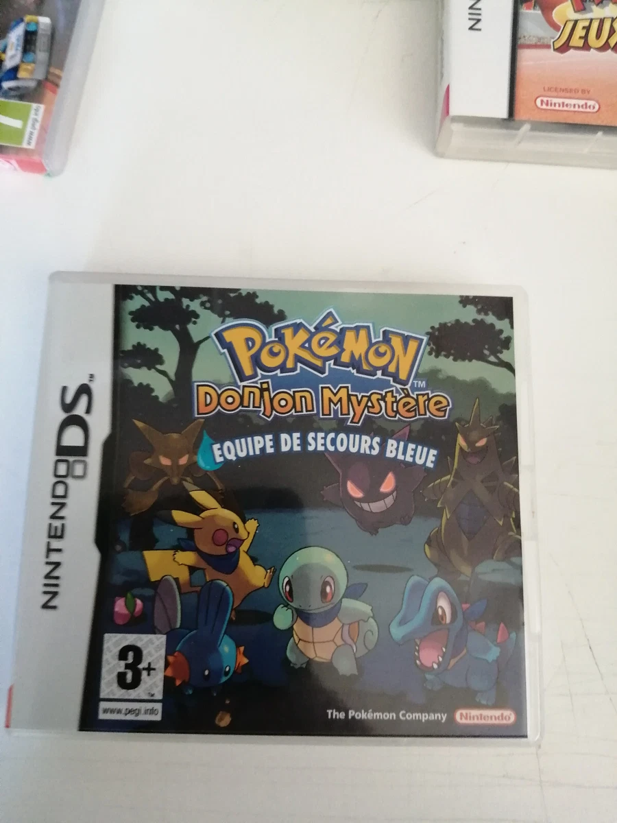 Pokémon Donjon Mystère équipe De Secours Bleue Pokémon Donjon Mystère Équipe de Secours Bleue Complet FR | eBay