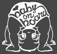 Baby On Board Baby decal