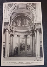 vtg postcard Paris 5e-Le Panthéon-L'Abside-Vers la Gloire France