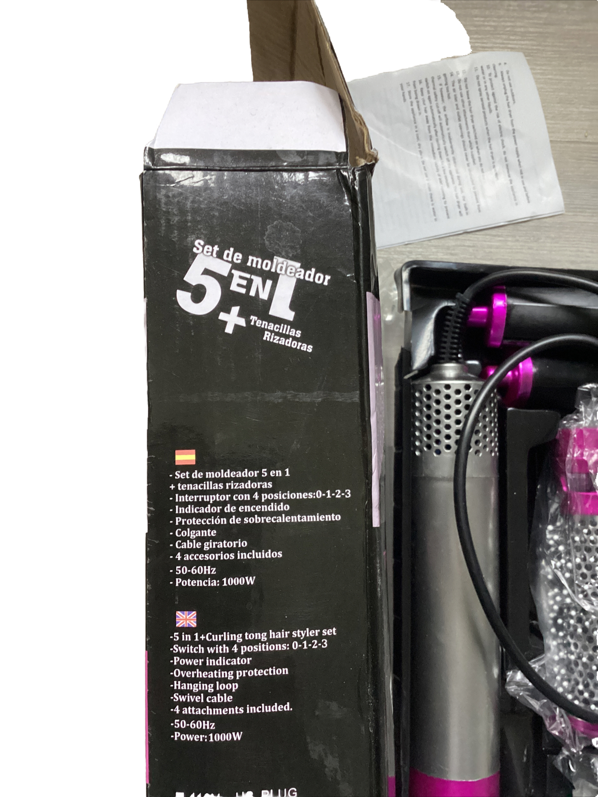 5 IN 1 HAARTROCKNER STYLING / Hot Air Styler TP5+1 GEBRAUCHT eBay