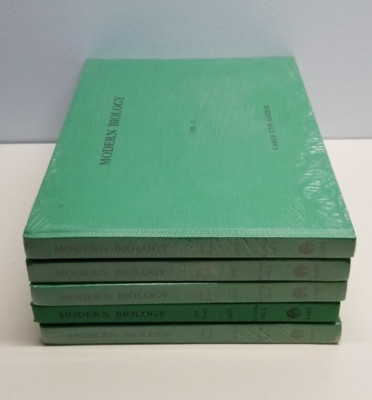 American Printing House For The Blind MODERN BIOLOGY 5 Volume Set/Kit Vol. 2 - 6