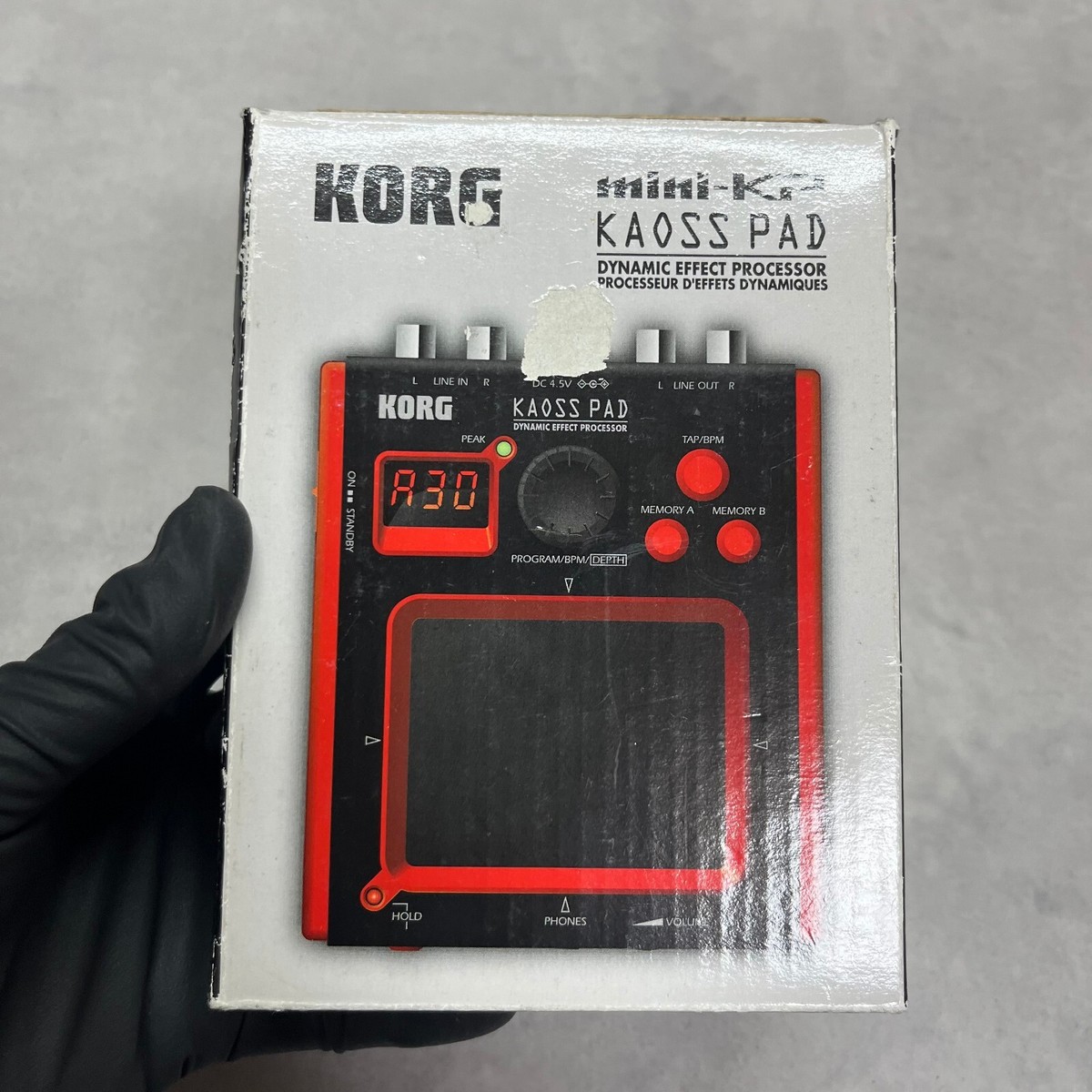 【美品】KORG KAOSS PAD mini-KP Korg MINIKP Mini KAOSS Pad | zZounds