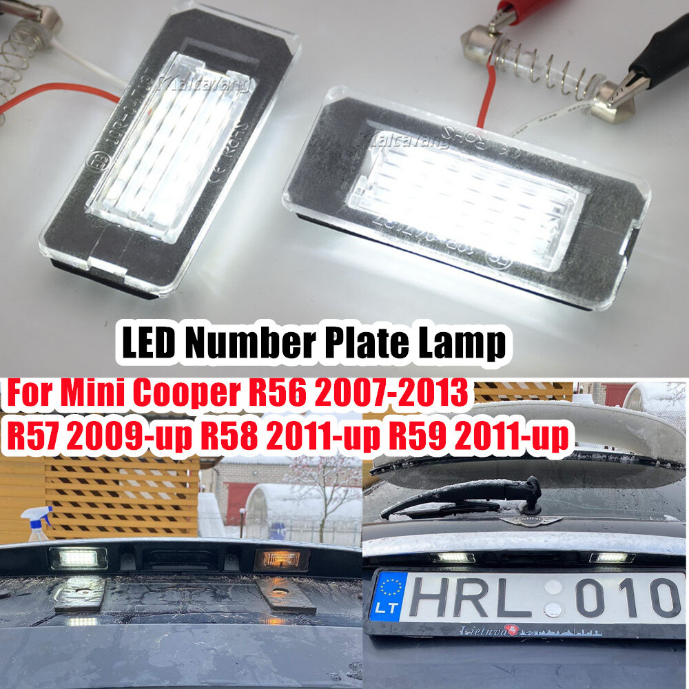 51132756227 Led License Plate Light For BMW Mini Cooper R56 R57