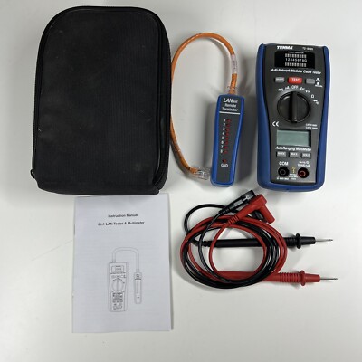 Tenma Multi-Network Modular Cable LAN Tester AutoRanging MultiMeter LANtest