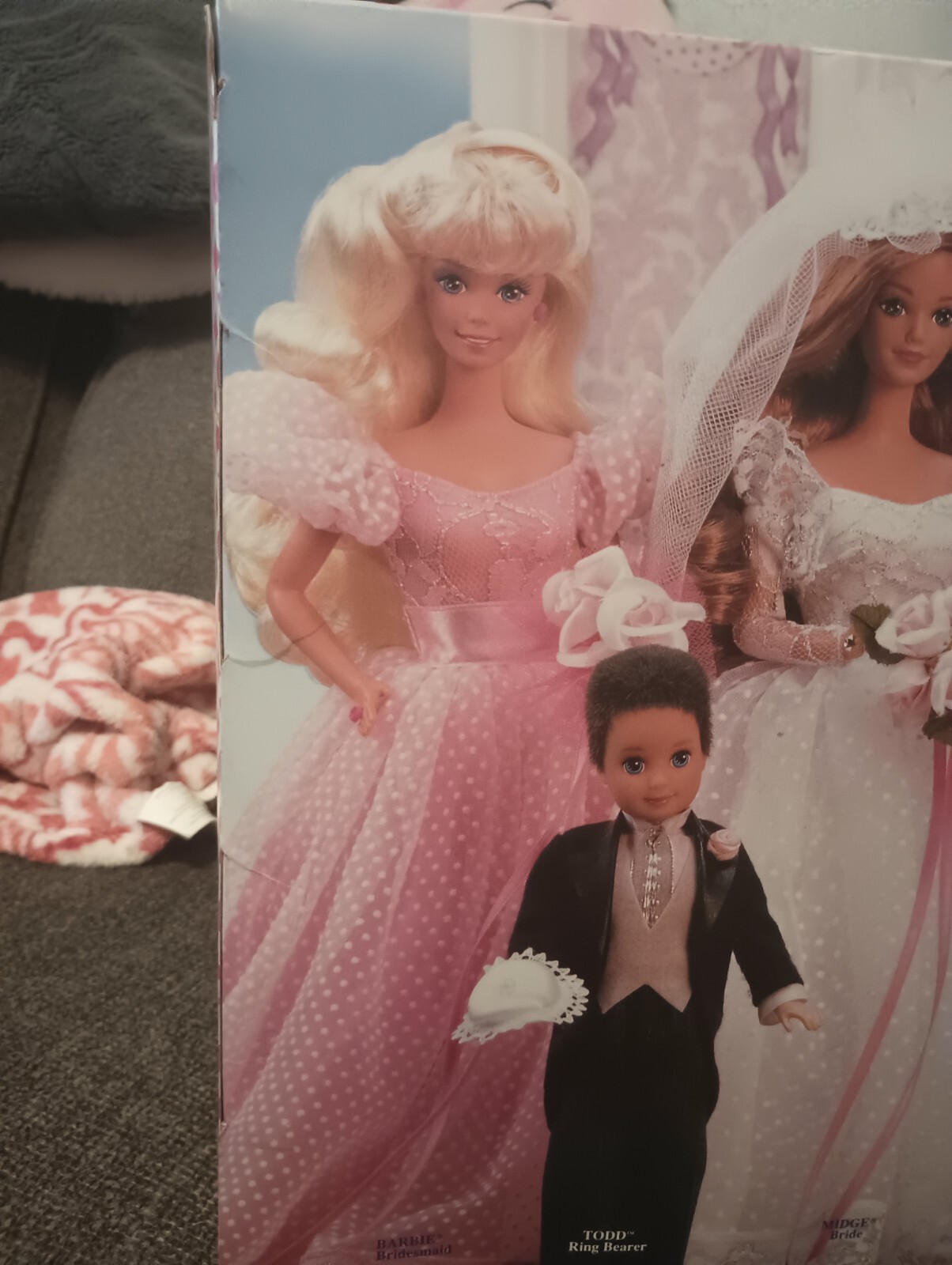 Barbie 1990, Wedding Party Midge Gift Set Fabriqué en Malaisie NRFB