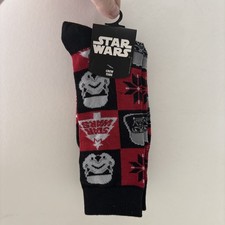 Star Wars Imperial he Casual Christmas Socks 10-13 Or 8-12