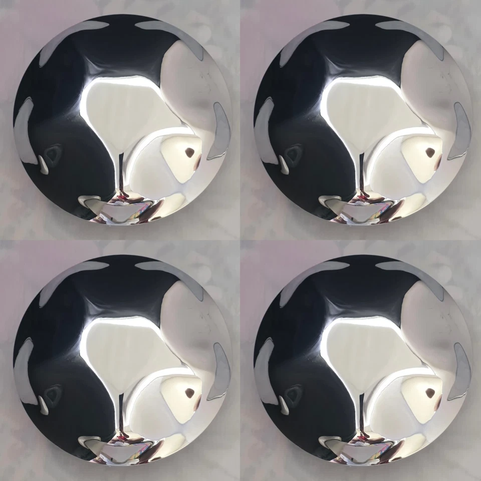 4 piezas 1997-2004 TAPA CENTRAL RUEDA MERCADO DE ACCESORIOS PARA FORD EXP 150 CUBIERTAS CROMADAS Foto 3 de 4