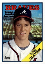 2018 Topps Archives #779 Tom Glavine Topps Rookie History