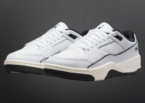 Nike Air Jordan Flight Court Basketball HF3255-100 White Sail Black Men Size 12