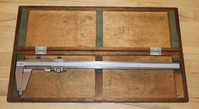 Großer Kanon Messschieber 300 mm 30 cm 12 Zoll im Etui