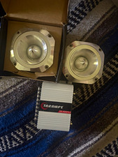 Taramps TS 400X4 400W RMS Amplifier w/ pair of 600w max bullet tweeters