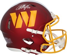 Terry McLaurin Washington Commanders Signed 2025 Alternate Authentic Helmet