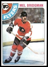 1978-79 Topps #26 Mel Bridgman Philadelphia Flyers NM+